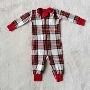 Hanna Anderson Christmas Tartan pajamas